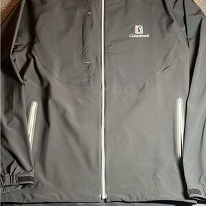 FootJoy DryJoys Tour LTS Rain Golf Jacket Men’s Black PGA Champions Size L